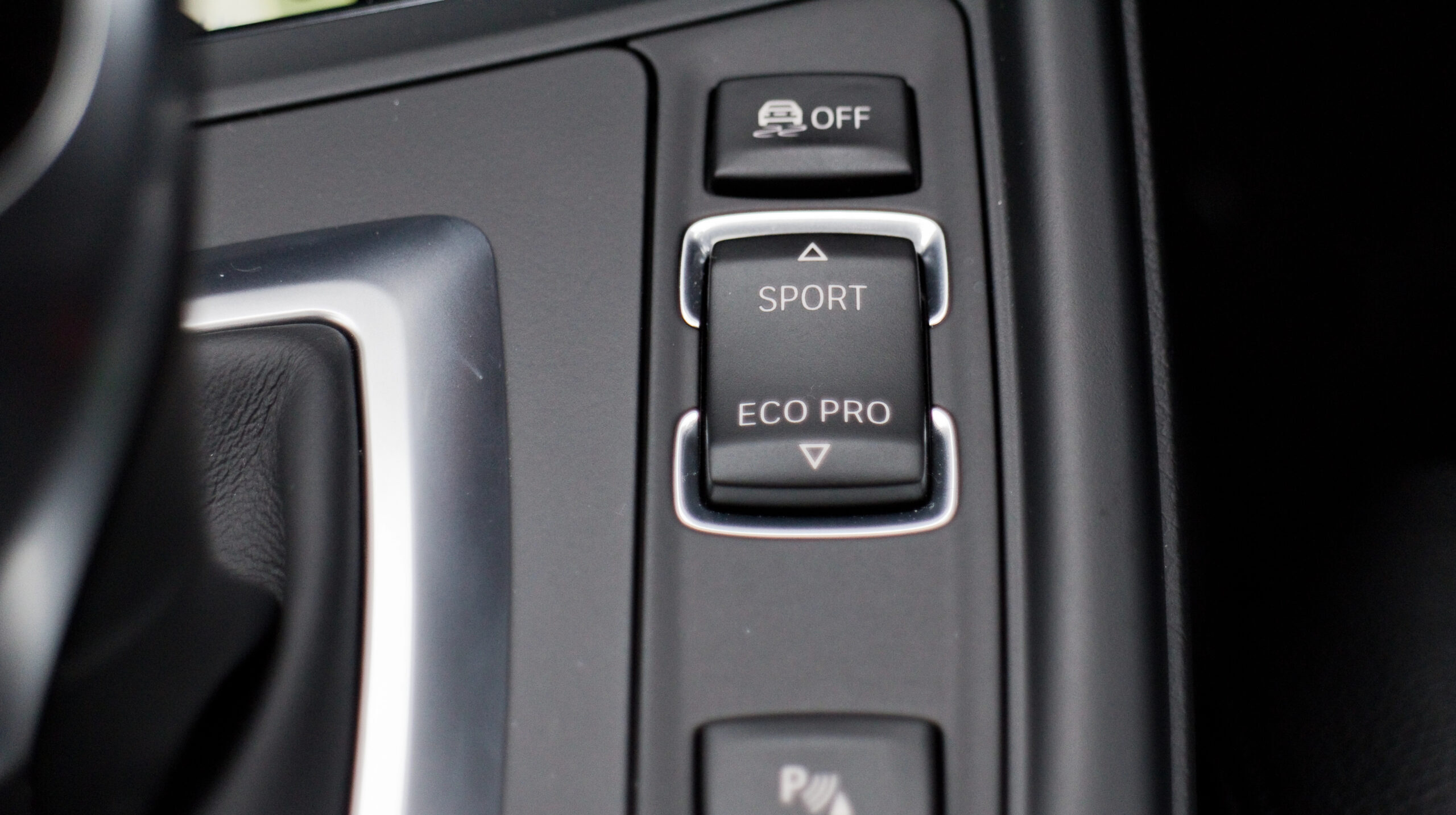 Eco mode on a car