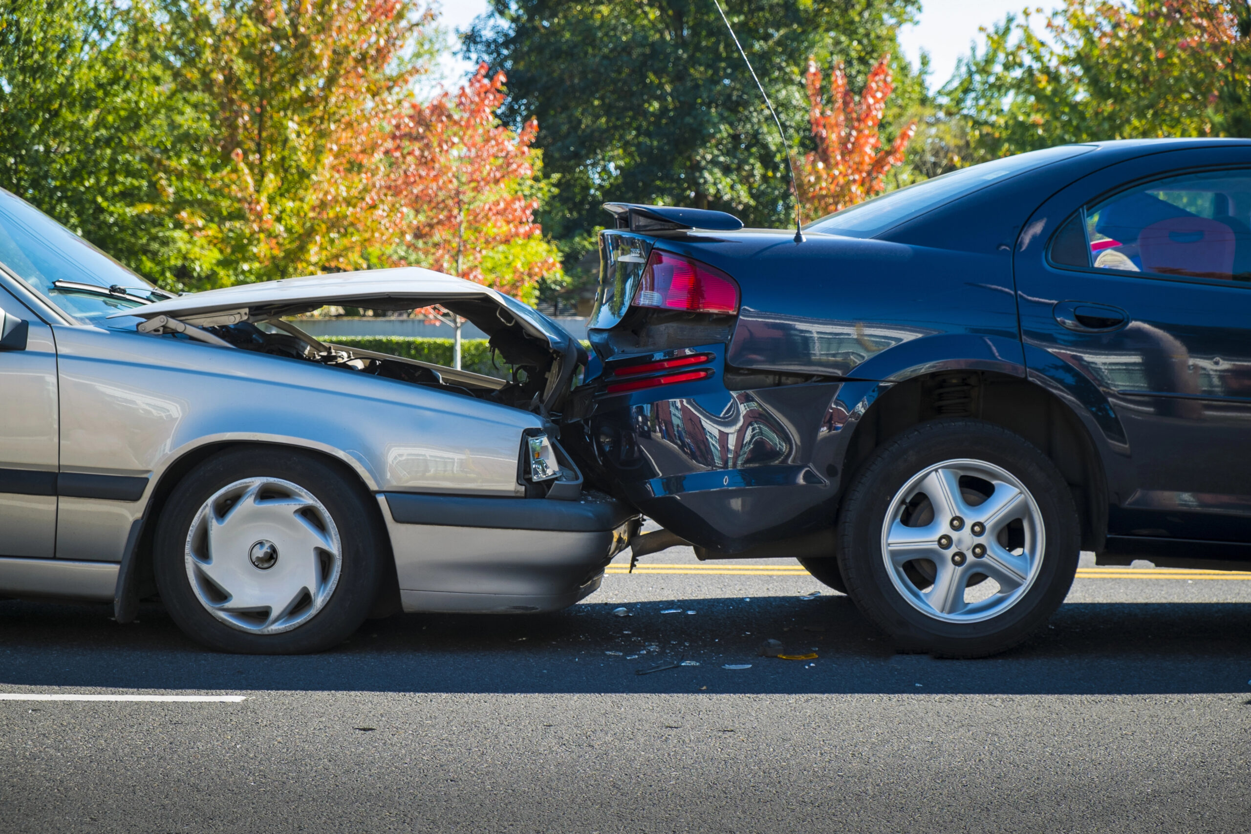 fender bender between two cars