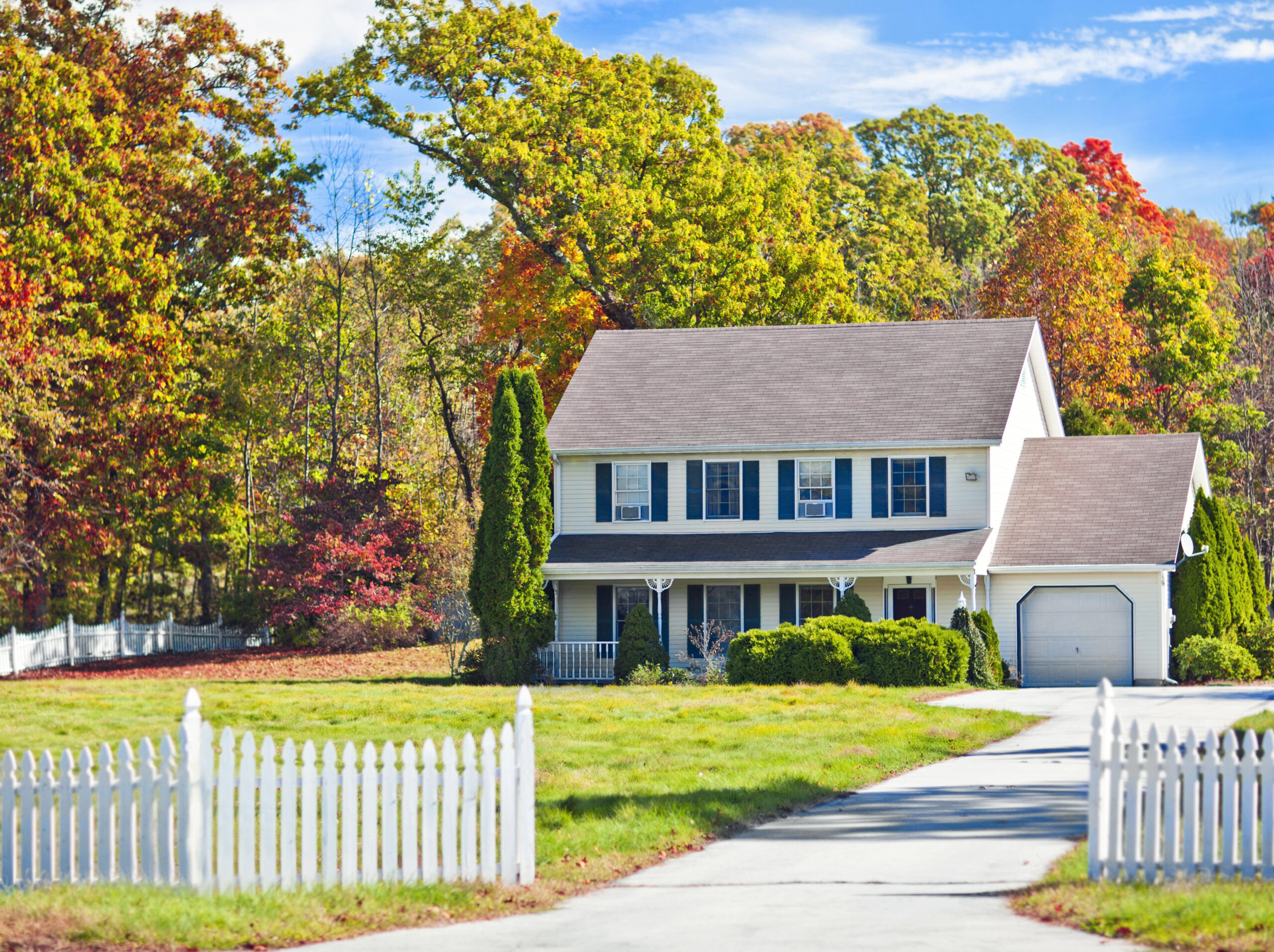 Traditional New England style home in CT