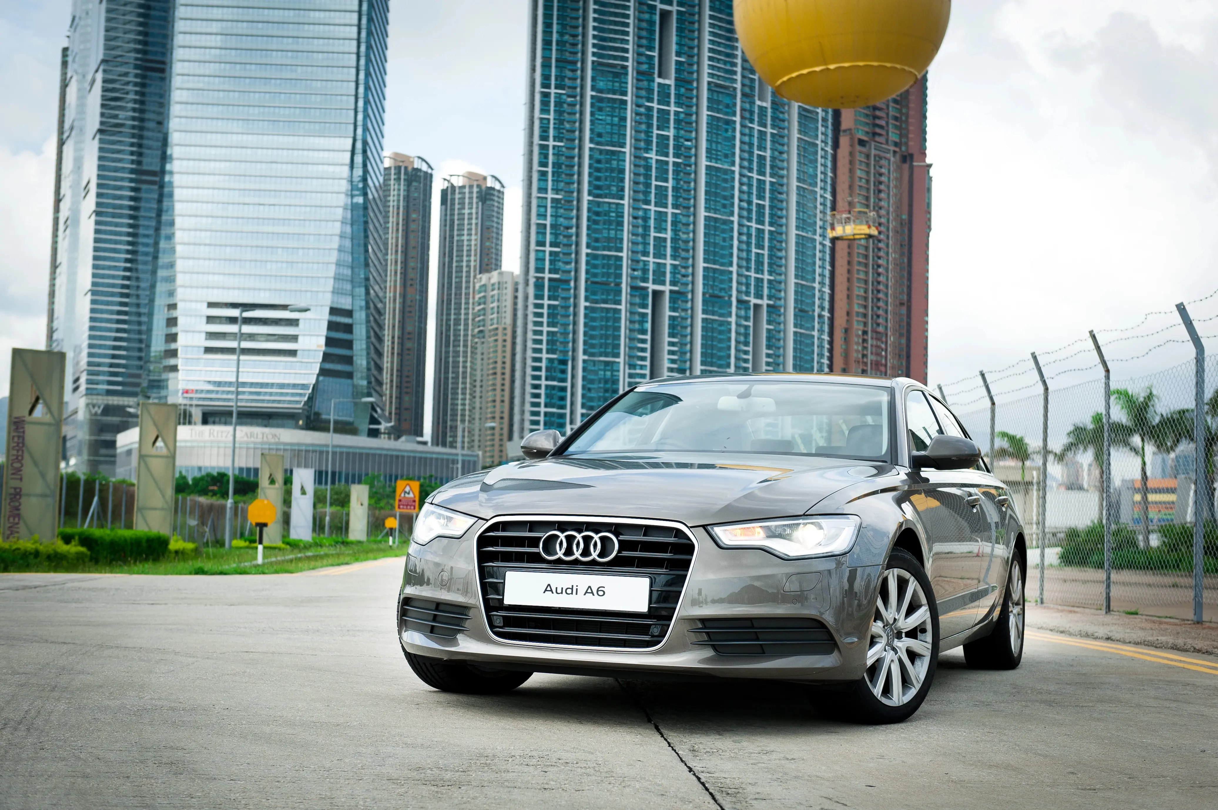 Silver Audi A6
